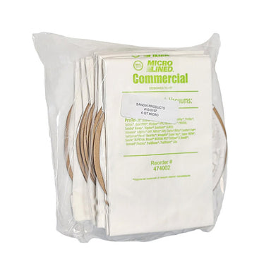6-Quart Backpack Vacuum Replacement Bags