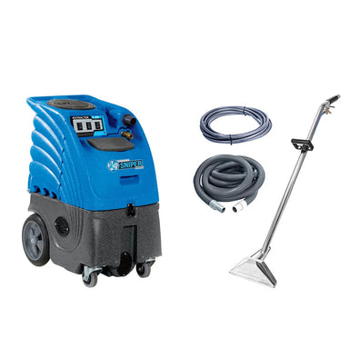 Sandia Sniper 12-Gallon Carpet Extractor - 3-Stage Corded - Hose Wand Package